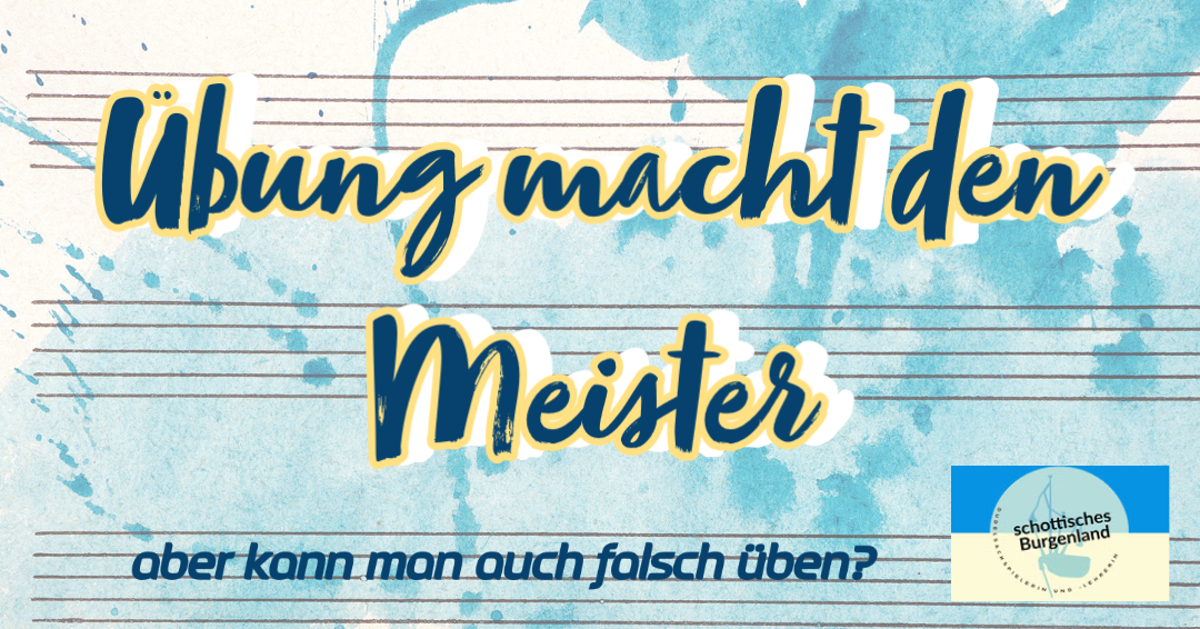 Übung macht den Meister